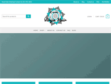 Tablet Screenshot of iamvirginhair.com